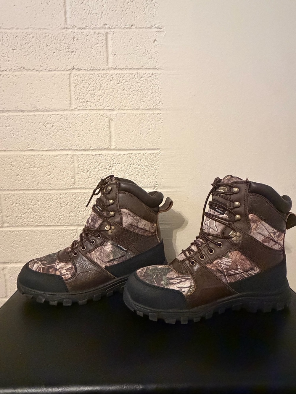 Herman Survivors Men's 11W Waterproof Camo Hunting Boots 400g Thinsulate